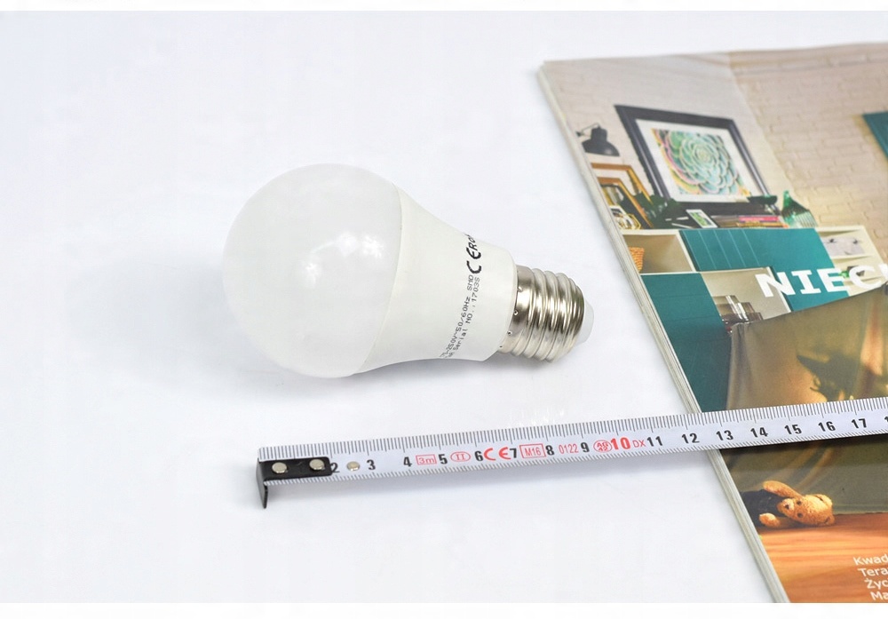 Nowoczesna LAMPA Plafon Edison Biała Czarna 261-2 - obrazek 8