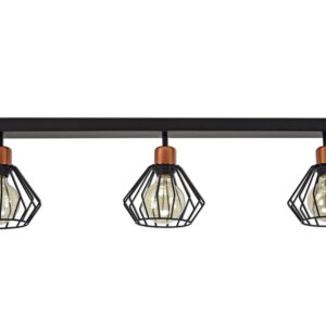 Lampa Plafon Loft Edison z Drutu Druciana 719-3